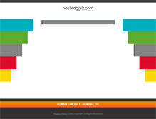 Tablet Screenshot of hashtaggift.com